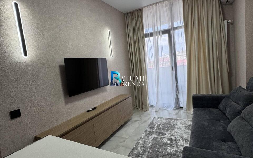Спальня в 3-комнатной квартире 55 м² в ЖК Black Sea Towers, район Багратиони, Батуми