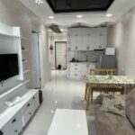 Гостиная в 3-комнатной квартире 60 м² в ЖК Dar Tower, район Химшиашвили, Батуми