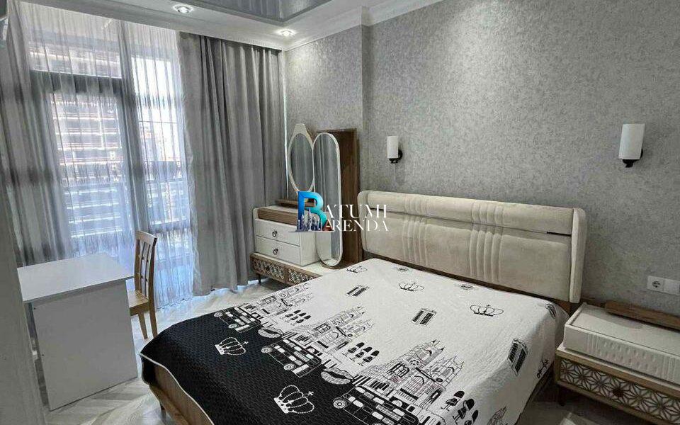 Гостиная в 3-комнатной квартире 60 м² в ЖК Dar Tower, район Химшиашвили, Батуми