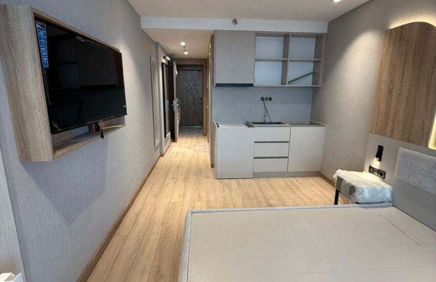 Интерьер студии в жилом комплексе Marina Club в Батуми