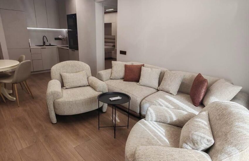 Интерьер квартиры 64 м² в ЖК BlueSky Tower в Батуми